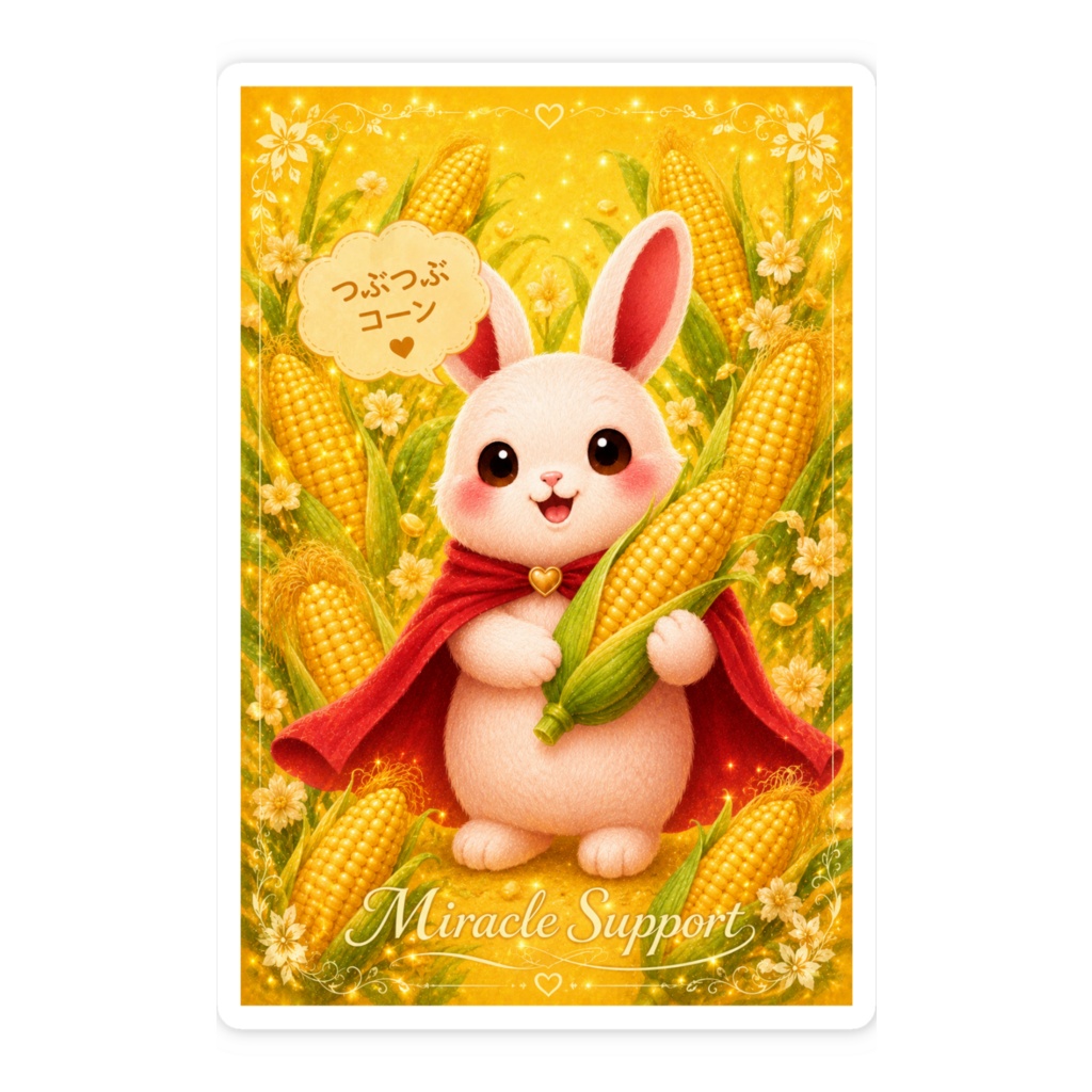 ステッカー(夏野菜サポ🌽)