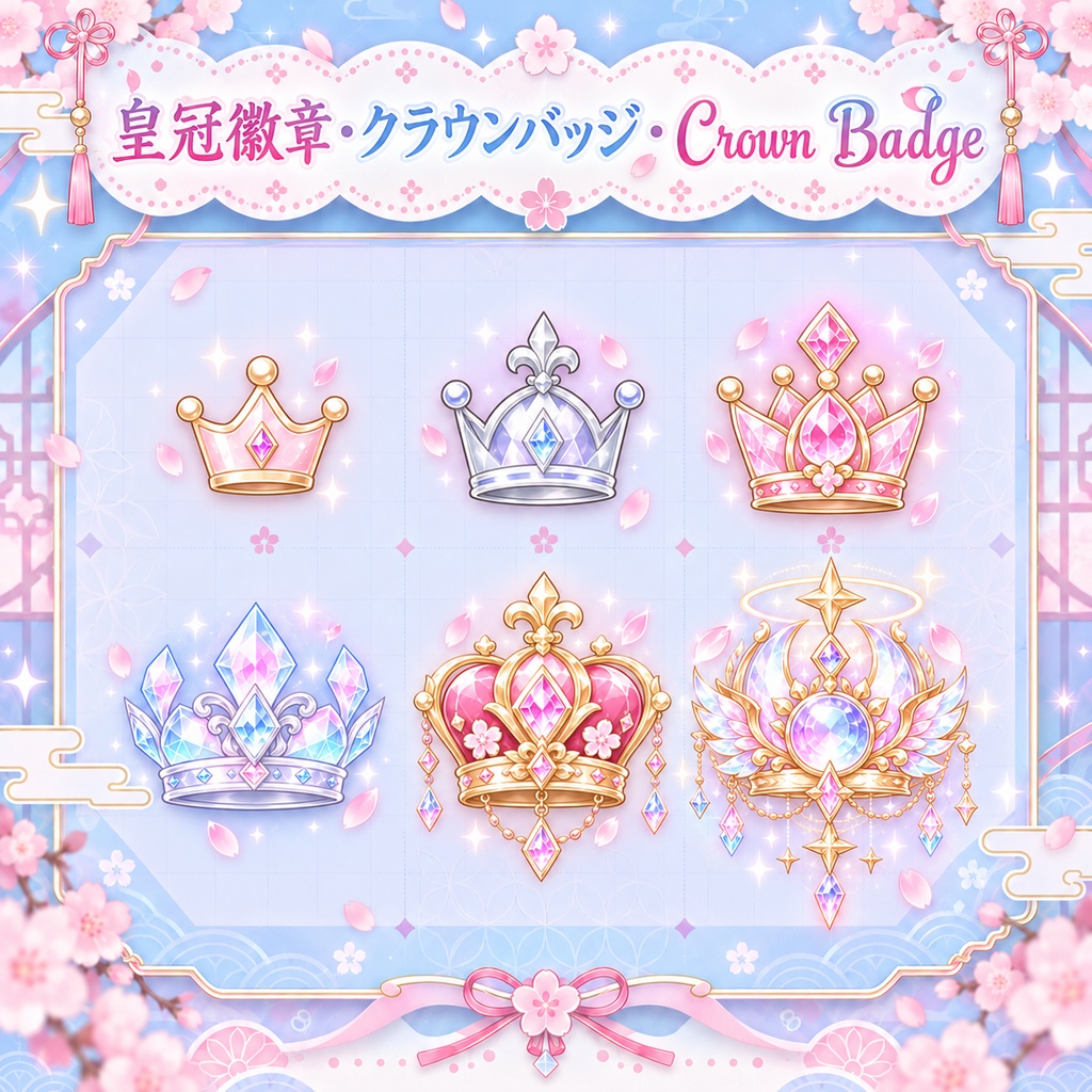 ♡ Twitch Badges┋Crown
