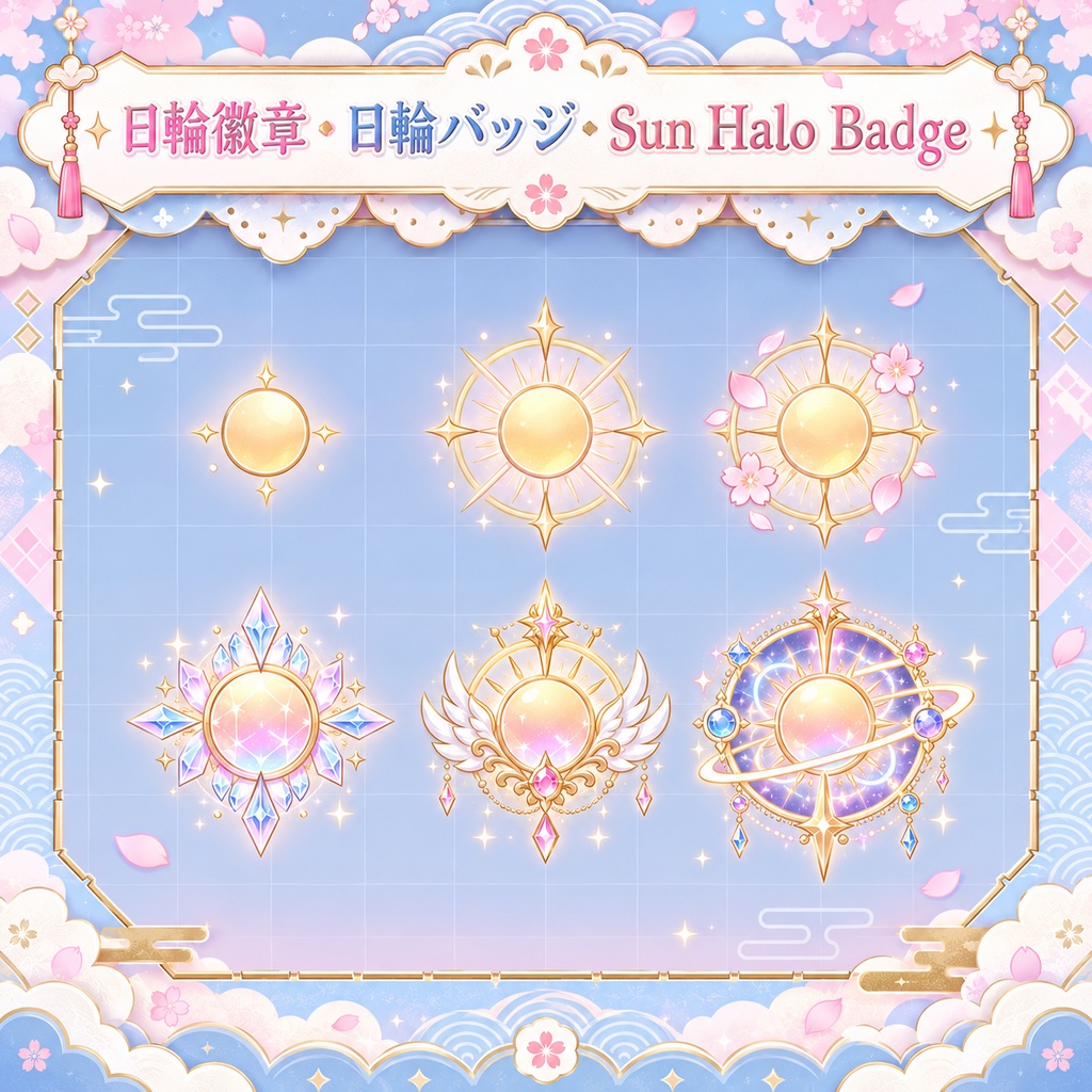 ♡ Twitch Badges┋Sunhalo