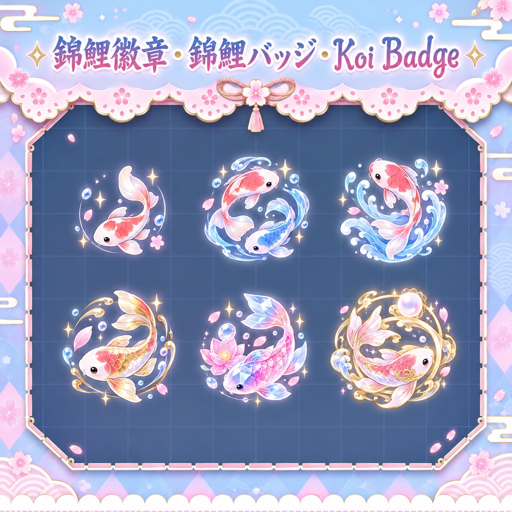♡ Twitch Badges┋Koi