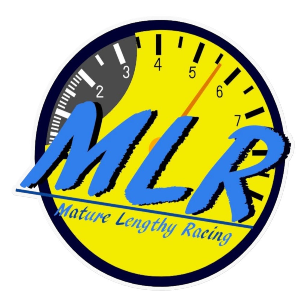 MLRチームステッカー メータータイプ