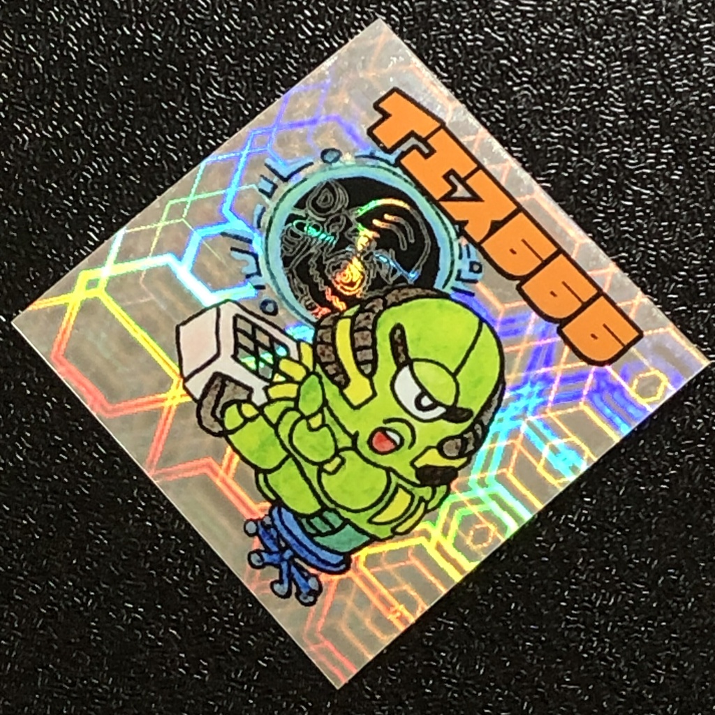イエス666@シール