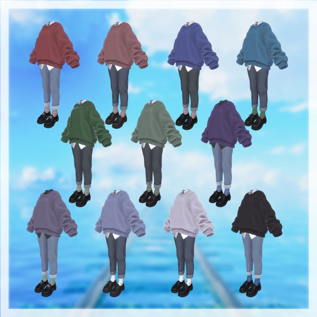 ✨SALE✨【3D衣装】Elated Brew | 22 Avatars
