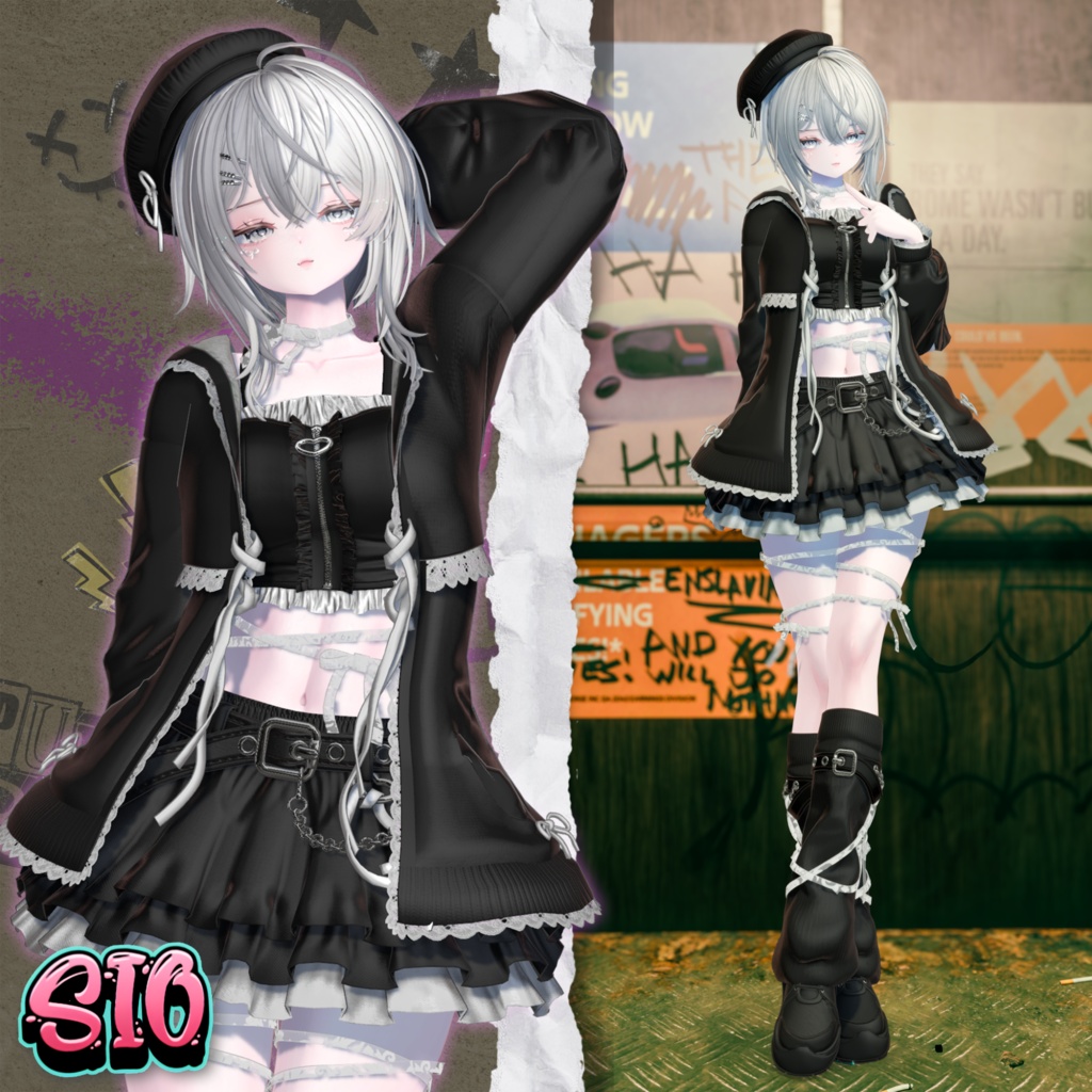 【3D衣装】Soft Riot | 13 Avatars
