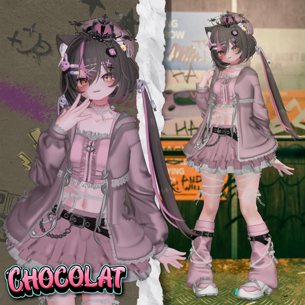 【3D衣装】Soft Riot | 13 Avatars