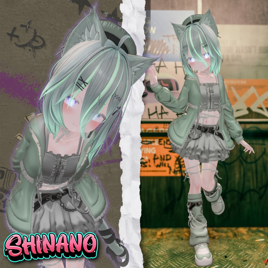【3D衣装】Soft Riot | 13 Avatars