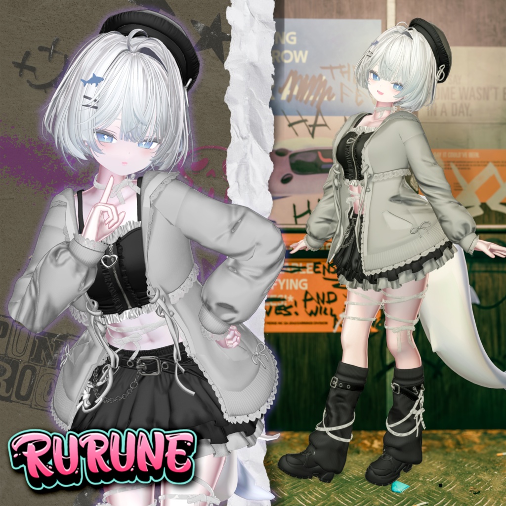 【3D衣装】Soft Riot | 13 Avatars