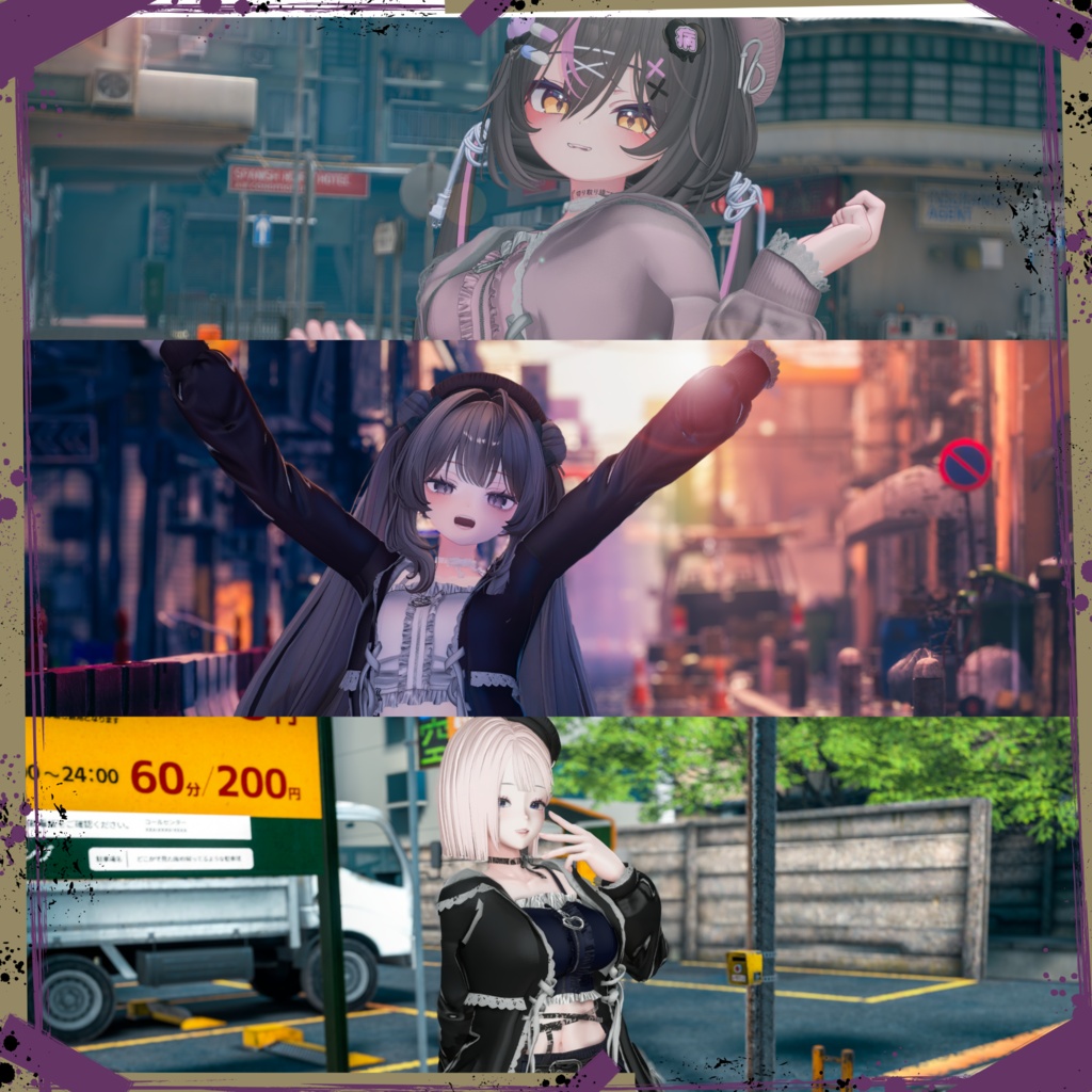 【3D衣装】Soft Riot | 13 Avatars