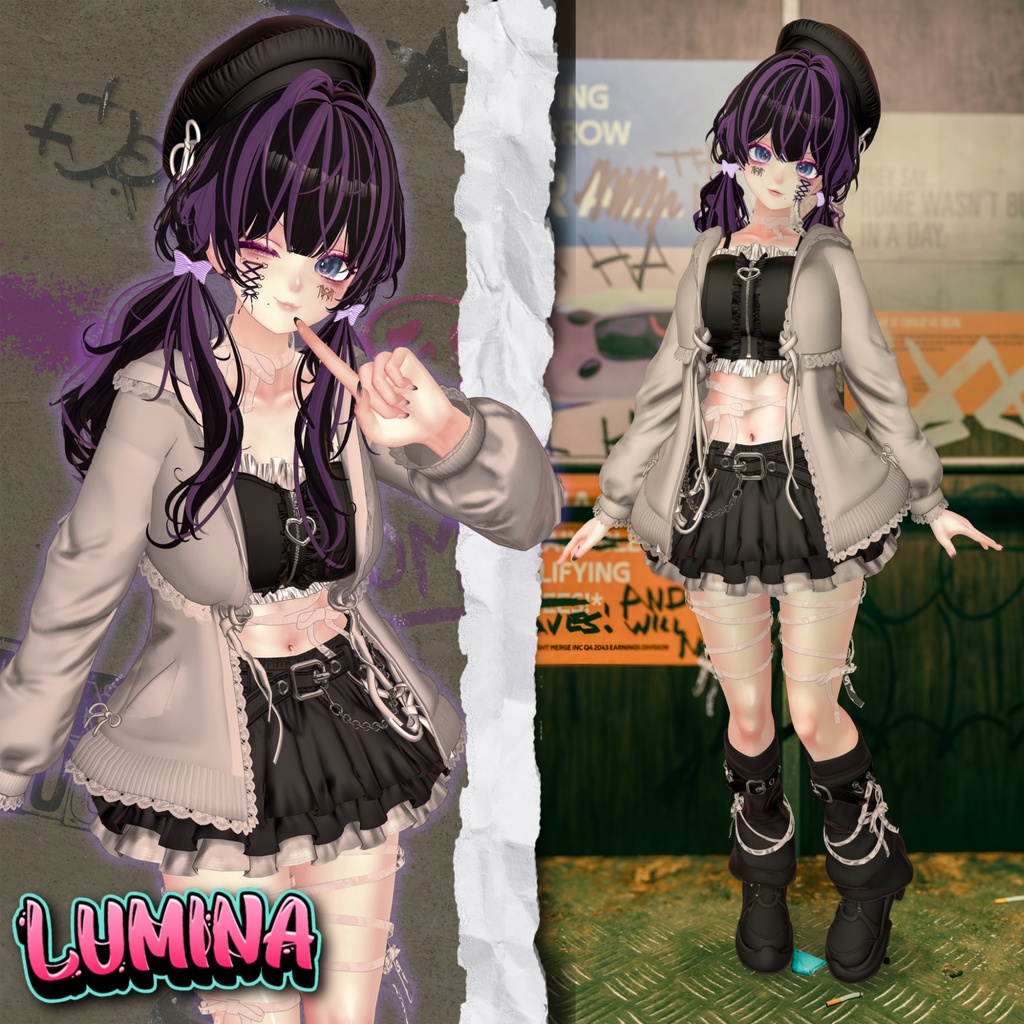 【3D衣装】Soft Riot | 13 Avatars