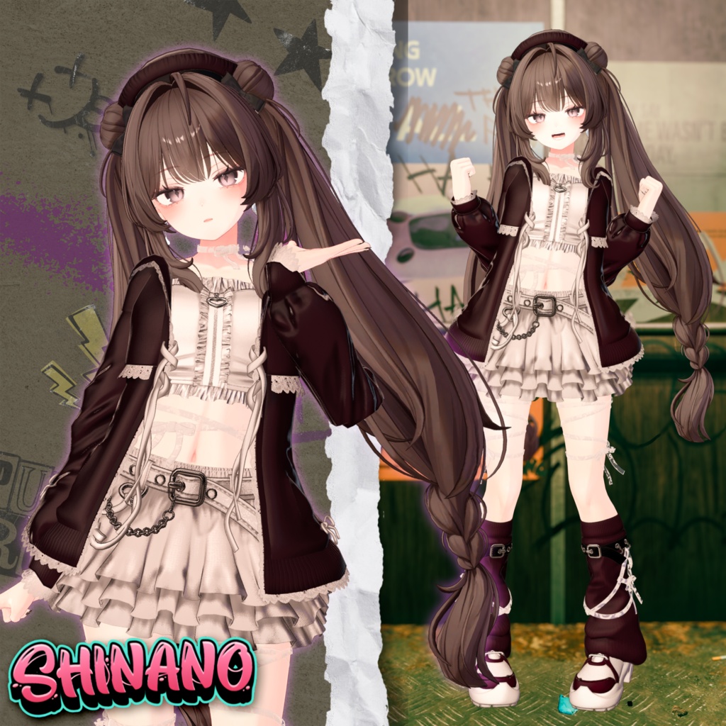 【3D衣装】Soft Riot | 13 Avatars