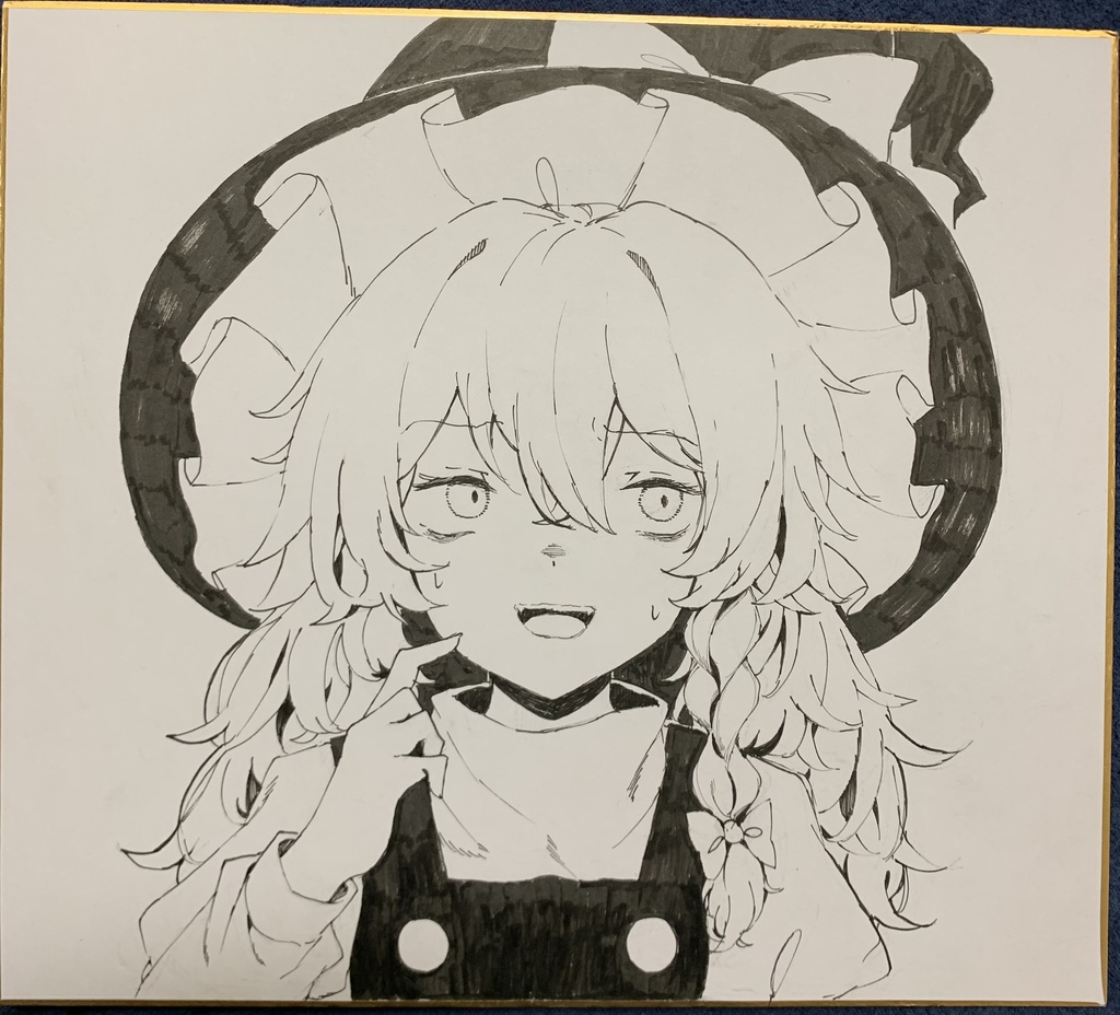 魔理沙 色紙