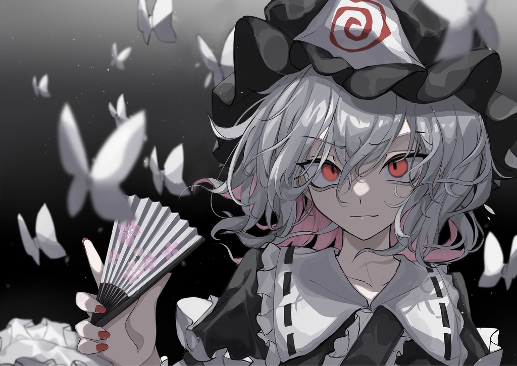 幽々子 アクリルブロック