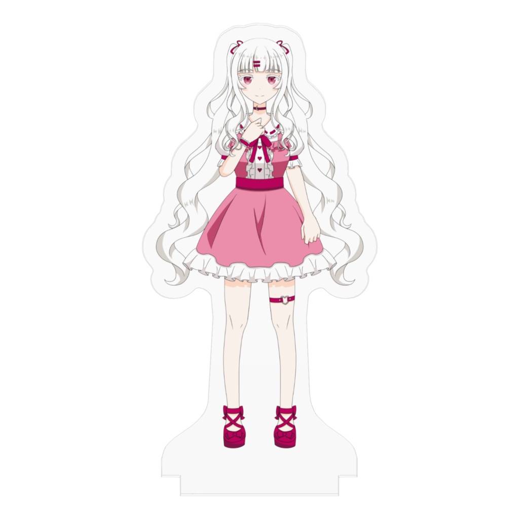 暁しろはアクスタ 夏Ver. 70×70mm