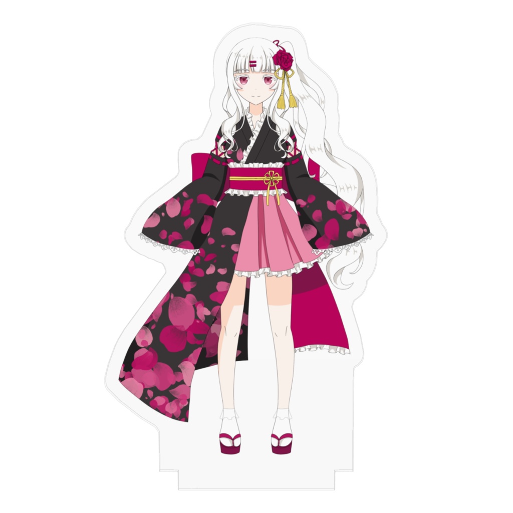 暁しろはアクスタ 和服Ver. 70×70mm