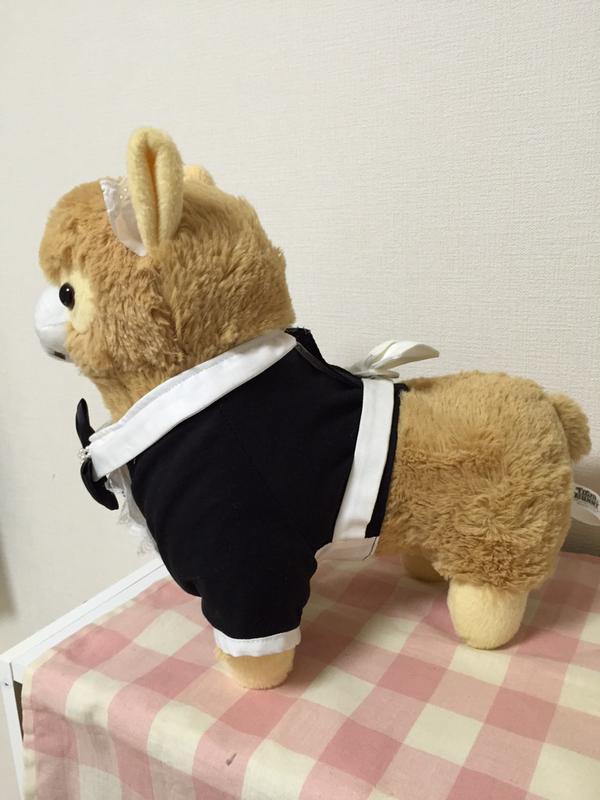 ぬいぐるみお洋服 メイド服 パカちゃんサイズ