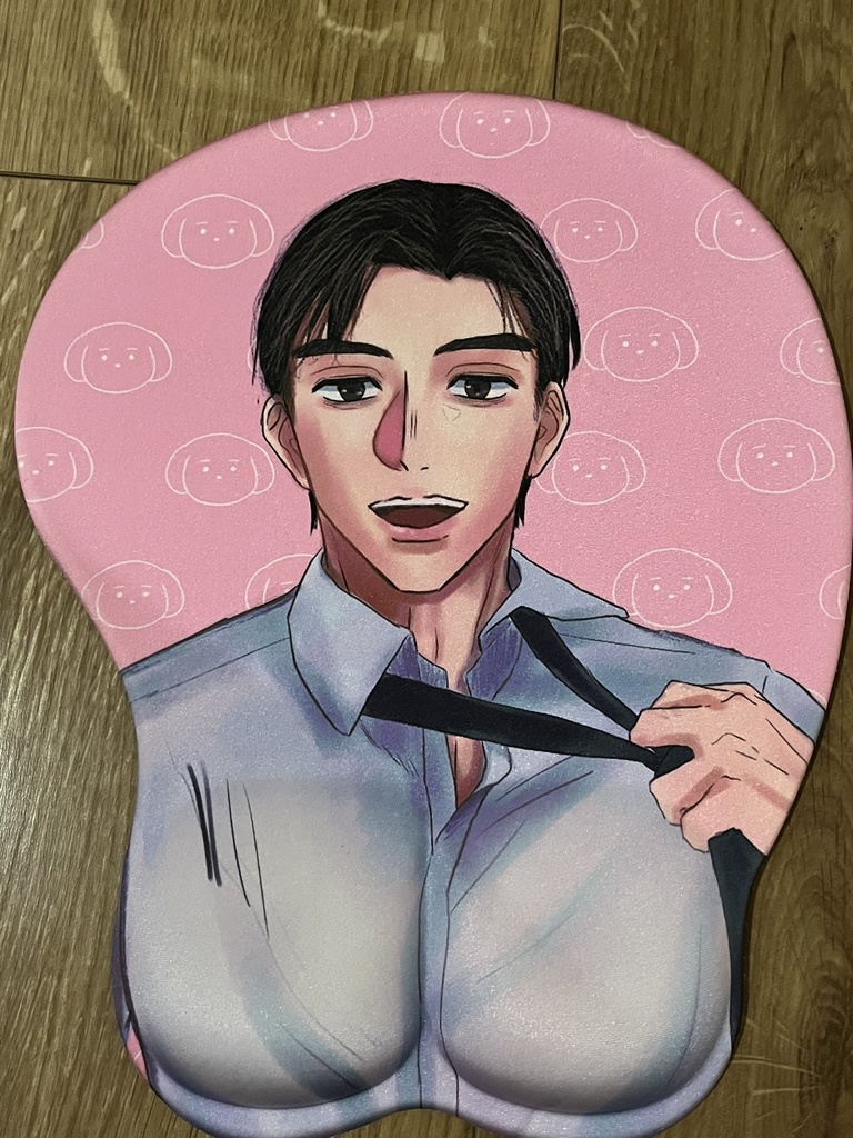 狂児の雄っぱいマウスパッド