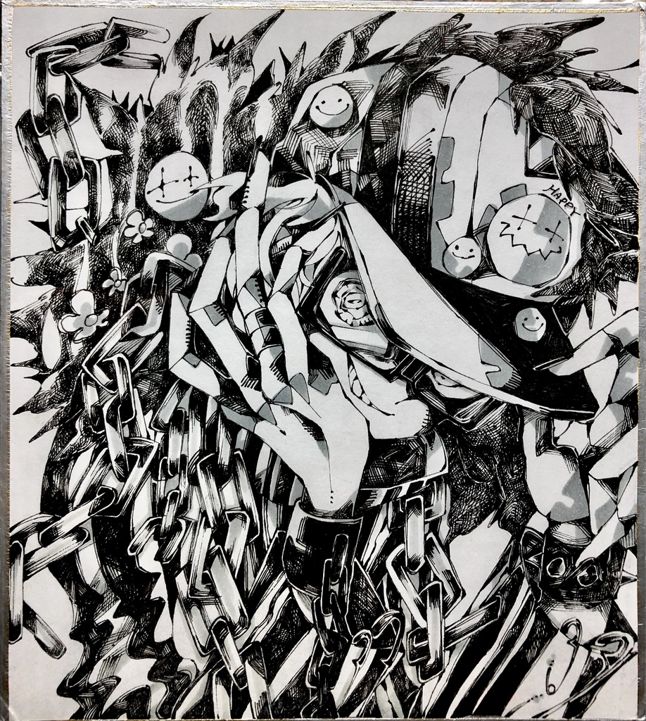 色紙原画 無題 Booth