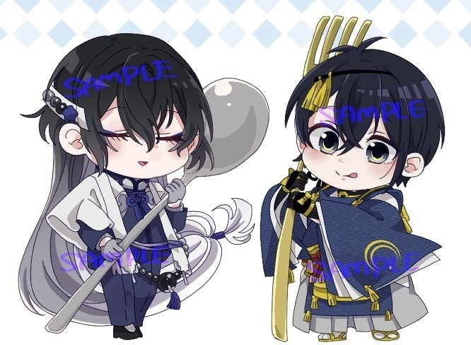 おいしいものと刀剣男士アクリルスタンド