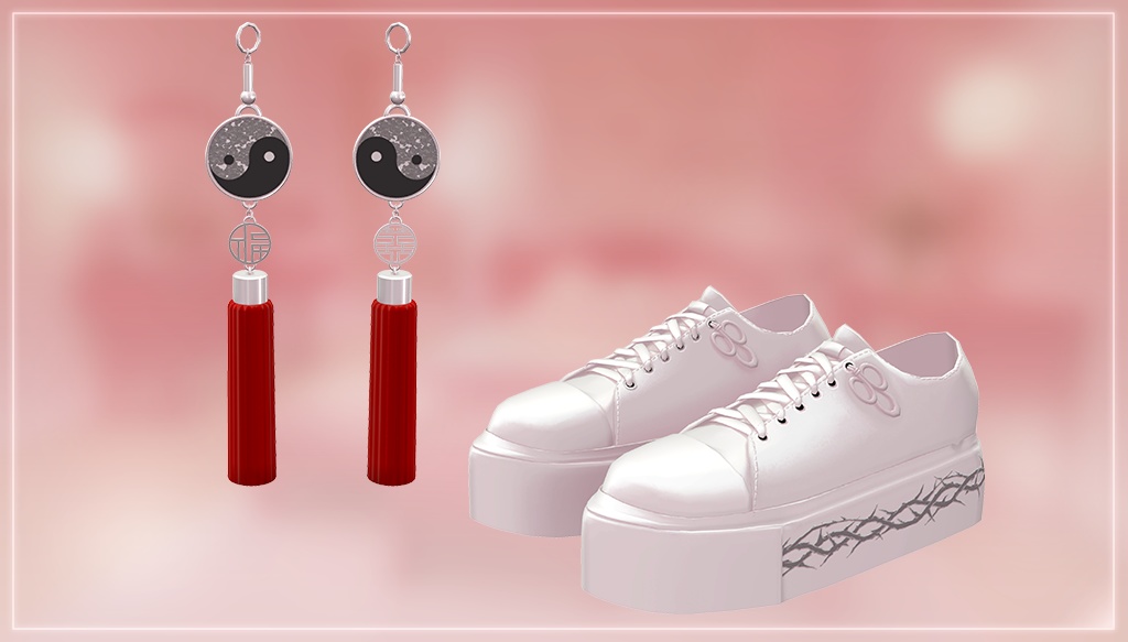 【2アバター対応】CHINA JERSEY 【VRChat向け衣装】