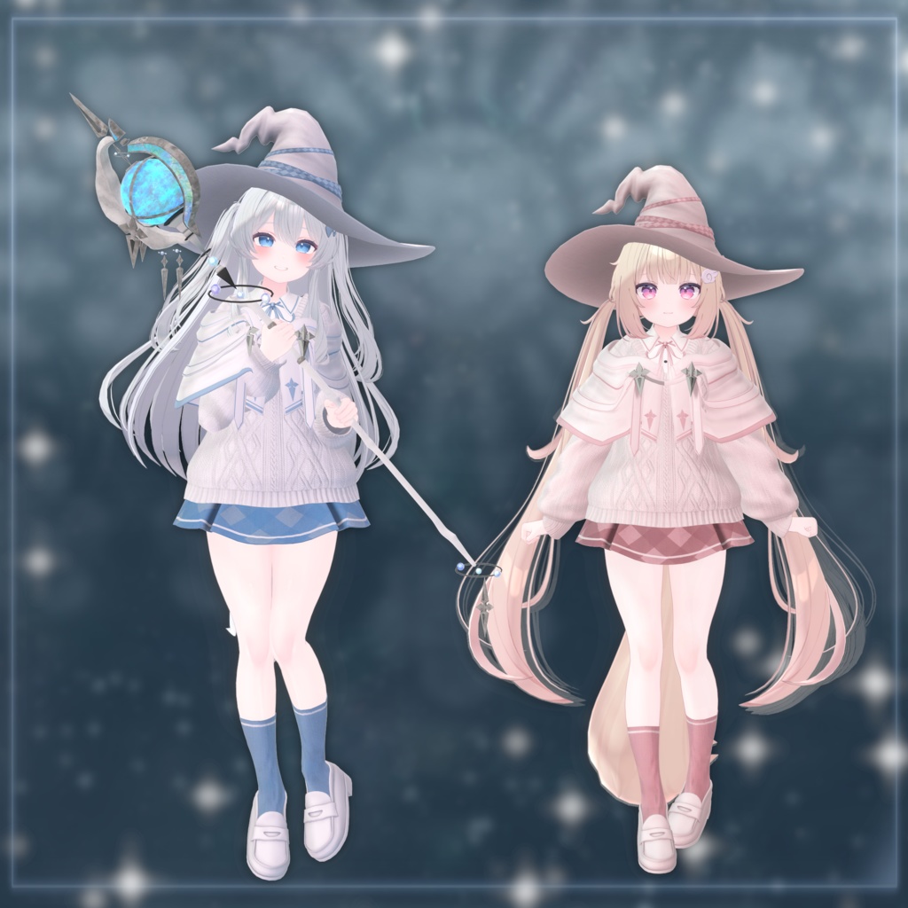 【8アバター対応】Travel Witch【VRChat向け衣装】
