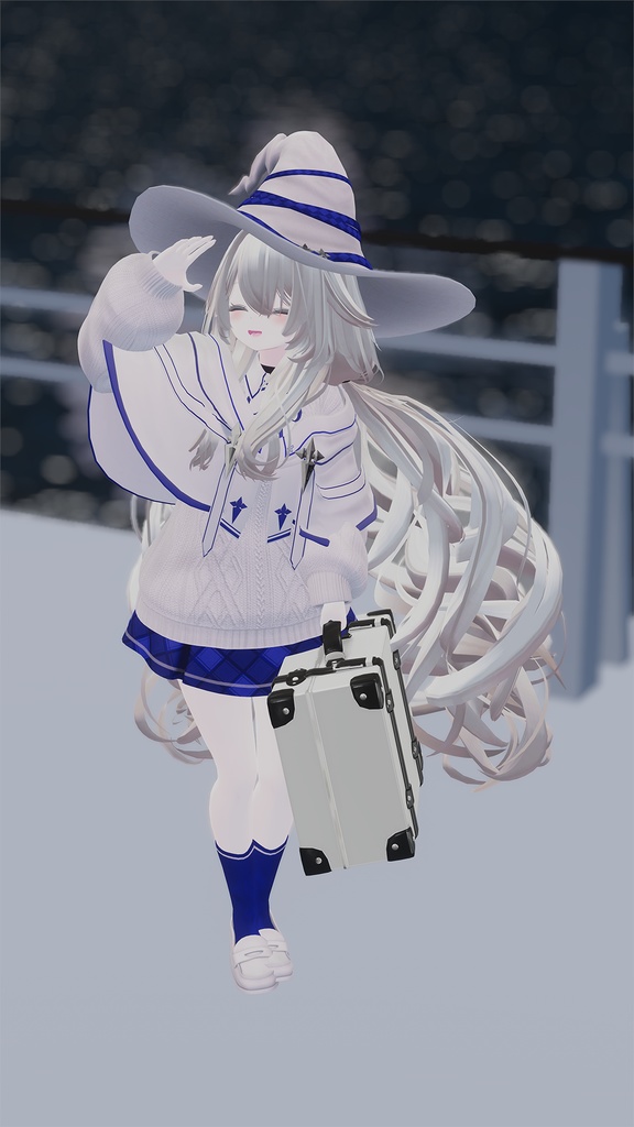 【8アバター対応】Travel Witch【VRChat向け衣装】
