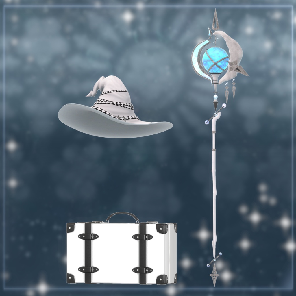 【8アバター対応】Travel Witch【VRChat向け衣装】