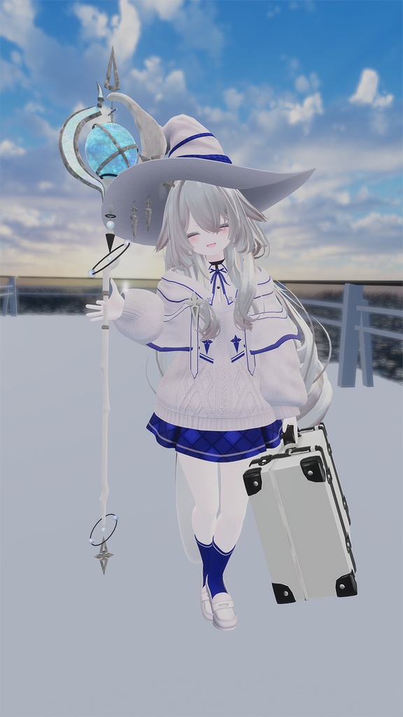【8アバター対応】Travel Witch【VRChat向け衣装】