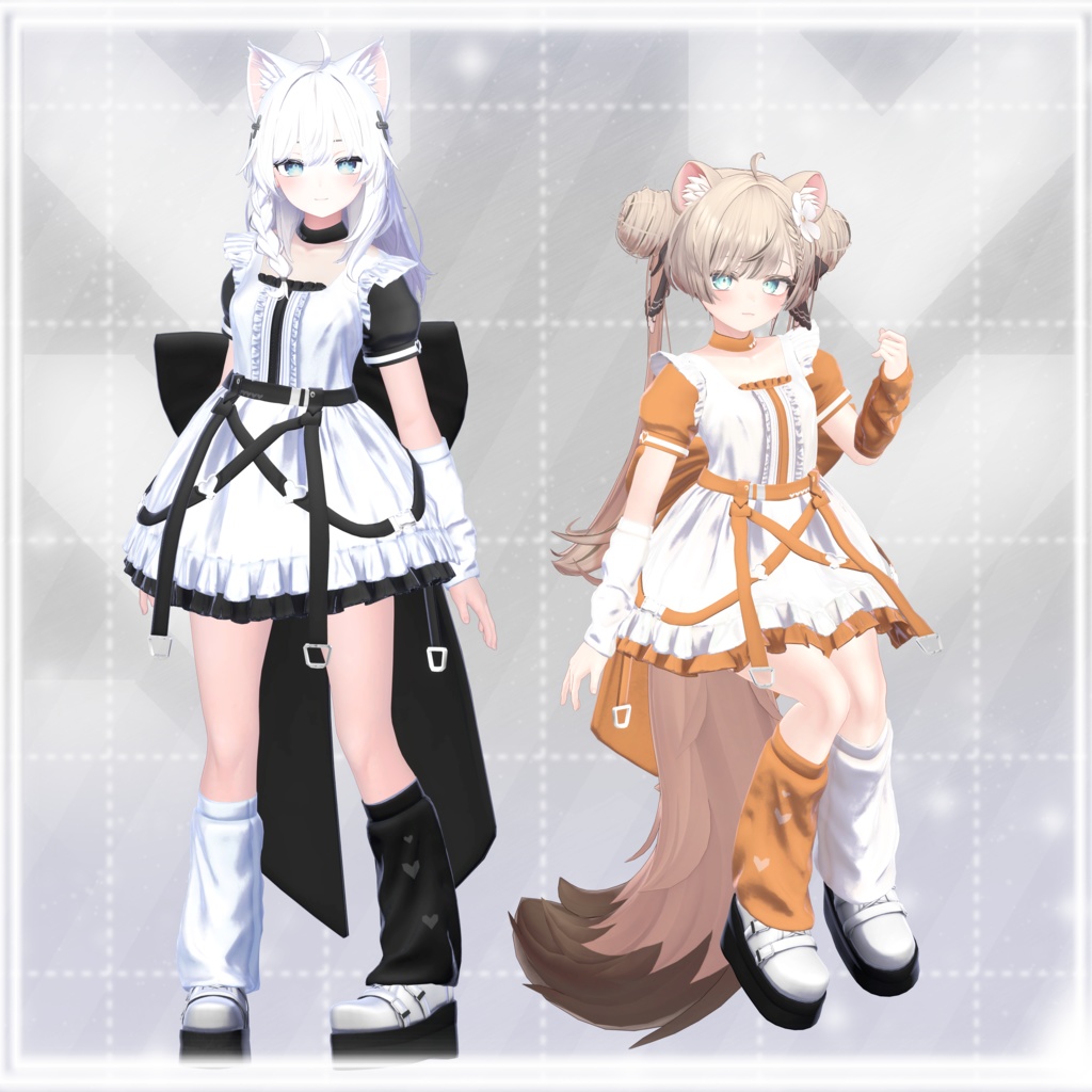 【8アバター対応】LamentaDoll【VRChat向け衣装】