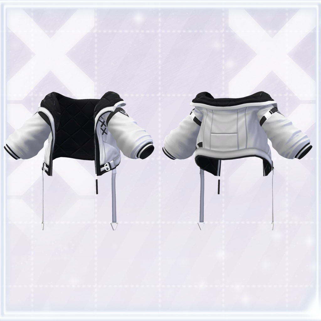 【8アバター対応】BackStreet Shirts/Sailor【VRChat向け衣装】