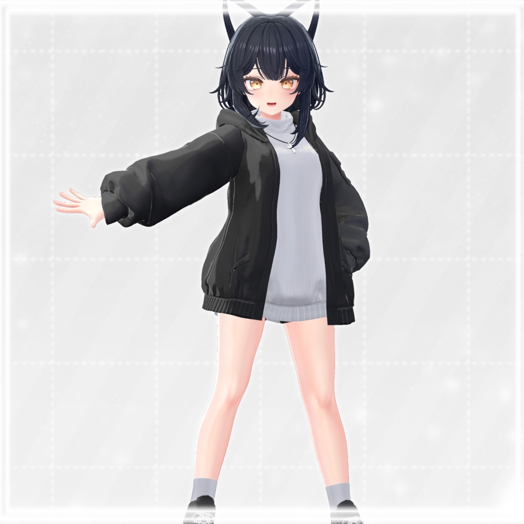 【発売記念セール】【10アバター対応】LayeredMonochrome【VRChat向け衣装】