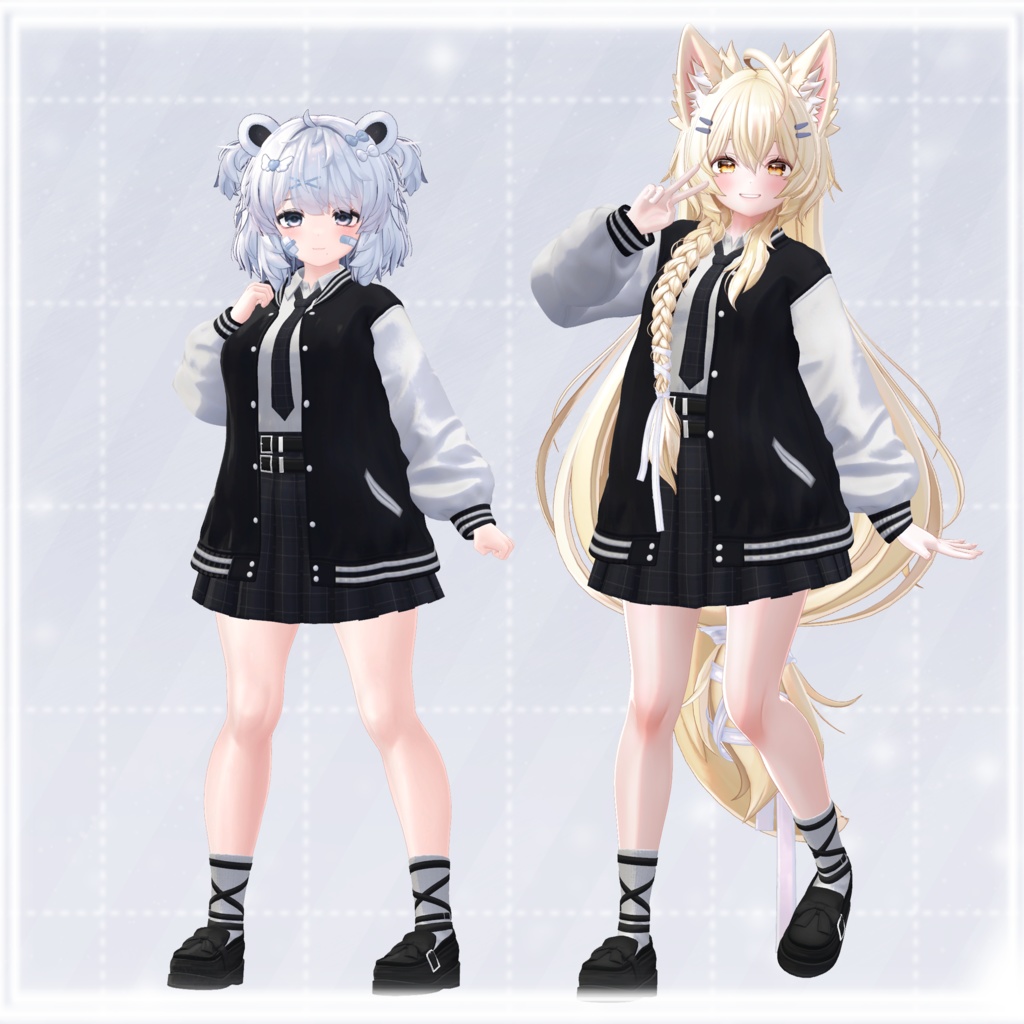 【9アバター対応】AfterVarsity【VRChat向け衣装】