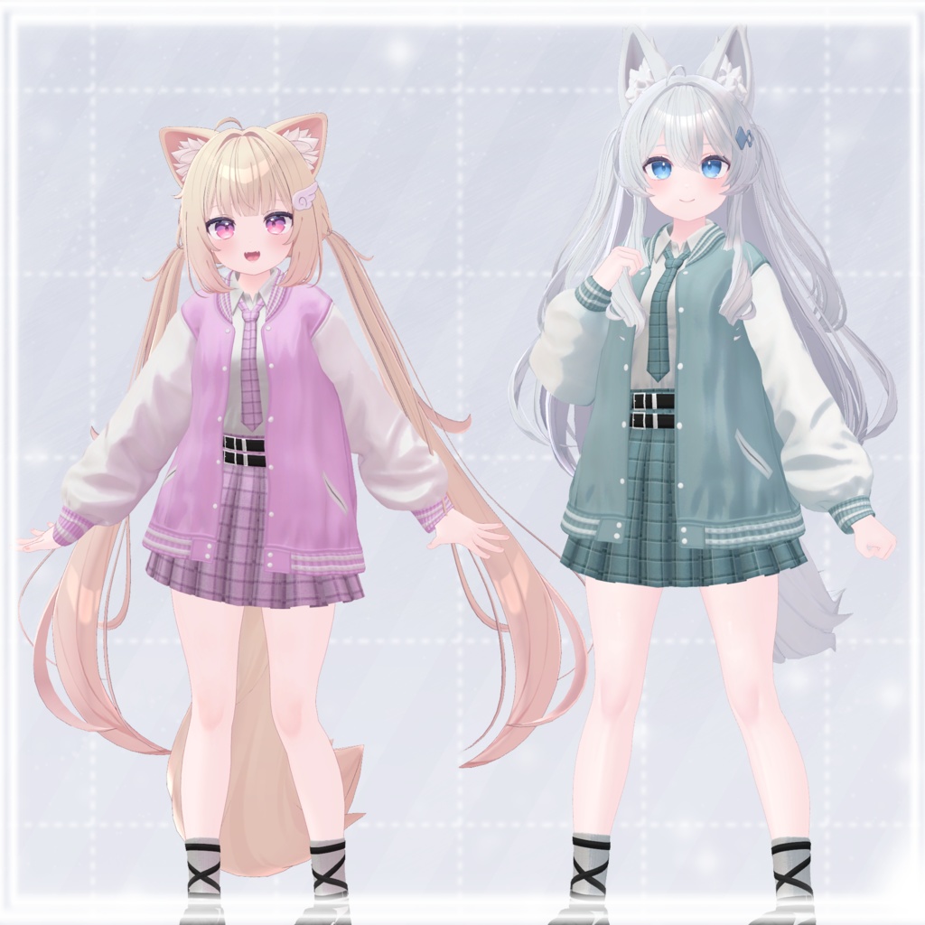 【発売記念セール中】【8アバター対応】AfterVarsity【VRChat向け衣装】