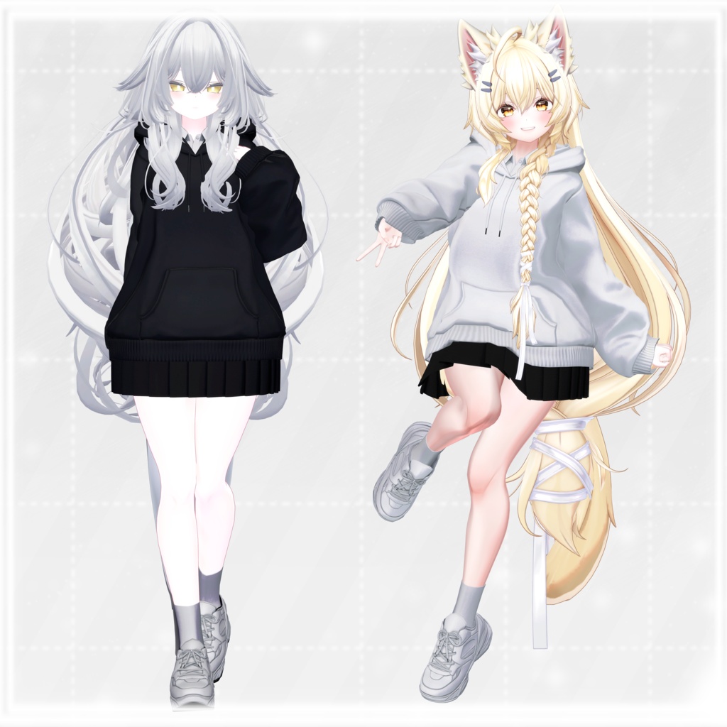 【発売記念セール中】【9アバター対応】Day-off【VRChat向け衣装】