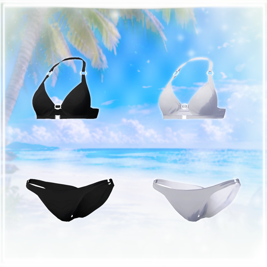 【発売記念セール中】【9アバター対応】SummerTimeStella【VRChat向け衣装】