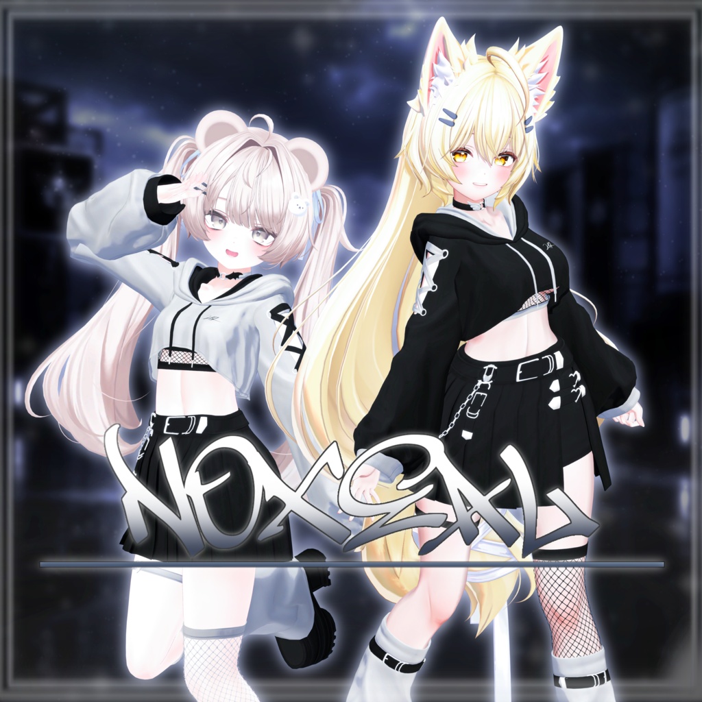【発売記念セール中】【10アバター対応】NOXEAL【VRChat向け衣装】