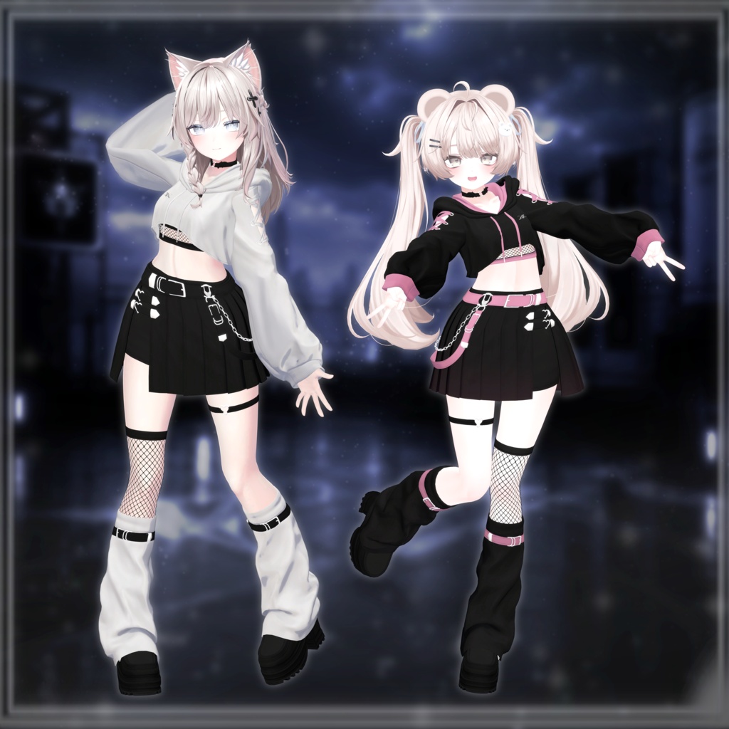 【発売記念セール中】【10アバター対応】NOXEAL【VRChat向け衣装】