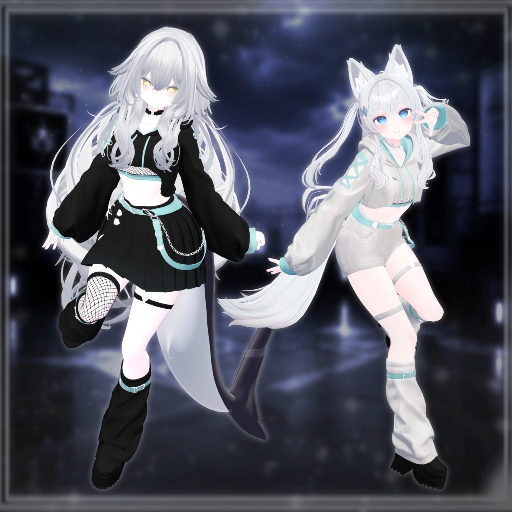 【発売記念セール中】【10アバター対応】NOXEAL【VRChat向け衣装】