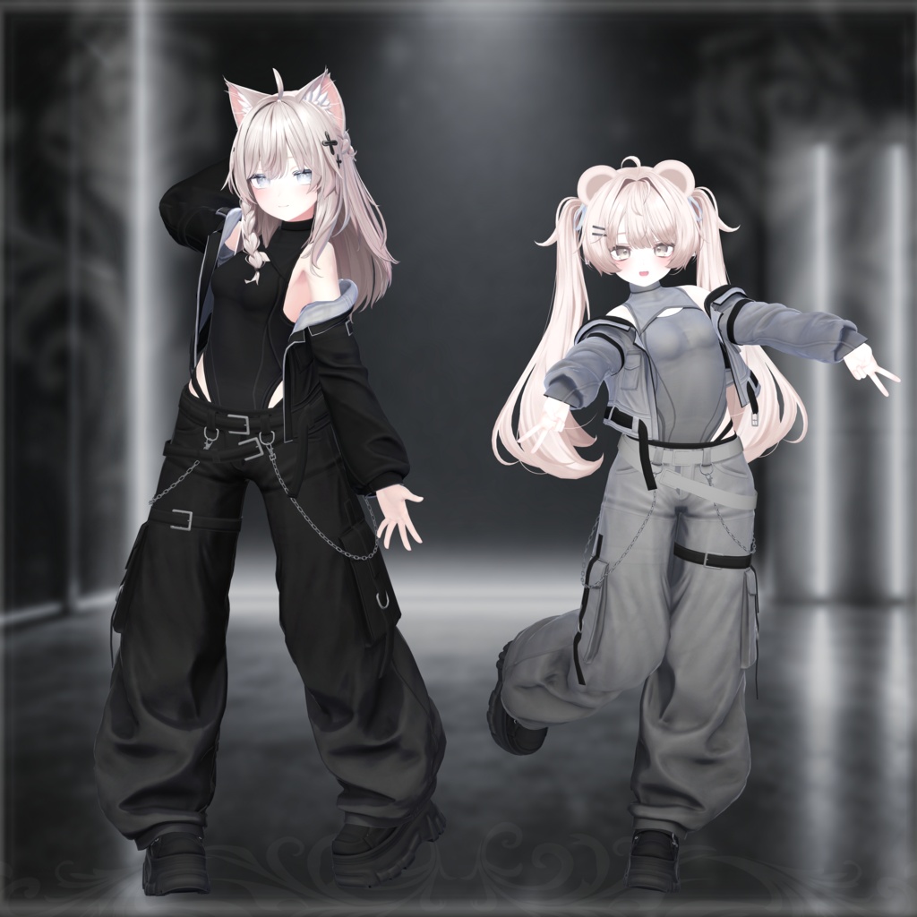 【10アバター対応】REBELDROP【VRChat向け衣装】