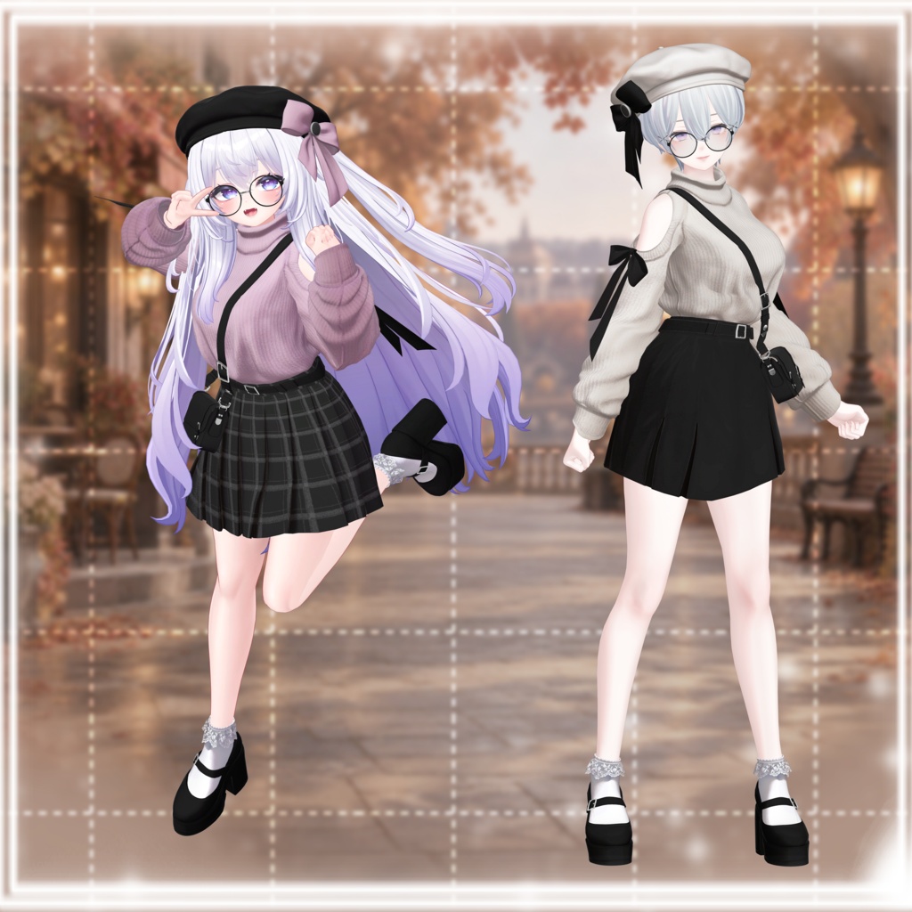 【発売記念セール中】【10アバター対応】CozyCharm【VRChat向け衣装】