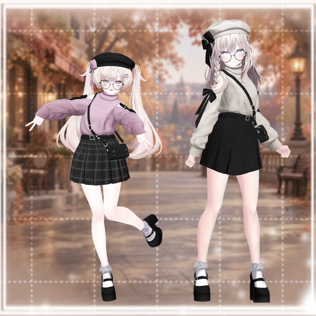 【発売記念セール中】【10アバター対応】CozyCharm【VRChat向け衣装】