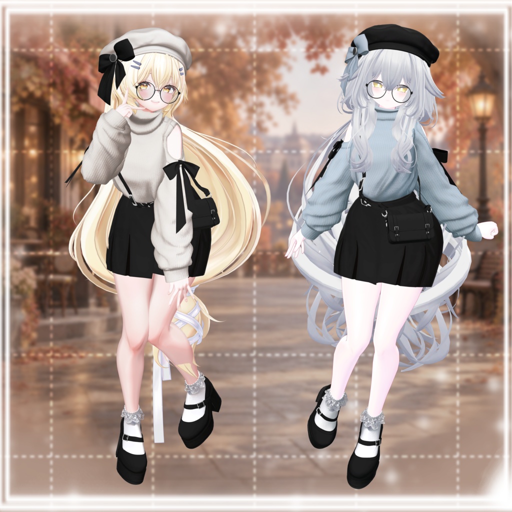 【発売記念セール中】【10アバター対応】CozyCharm【VRChat向け衣装】