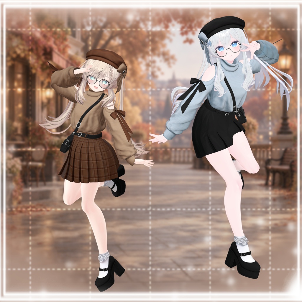 【発売記念セール中】【10アバター対応】CozyCharm【VRChat向け衣装】