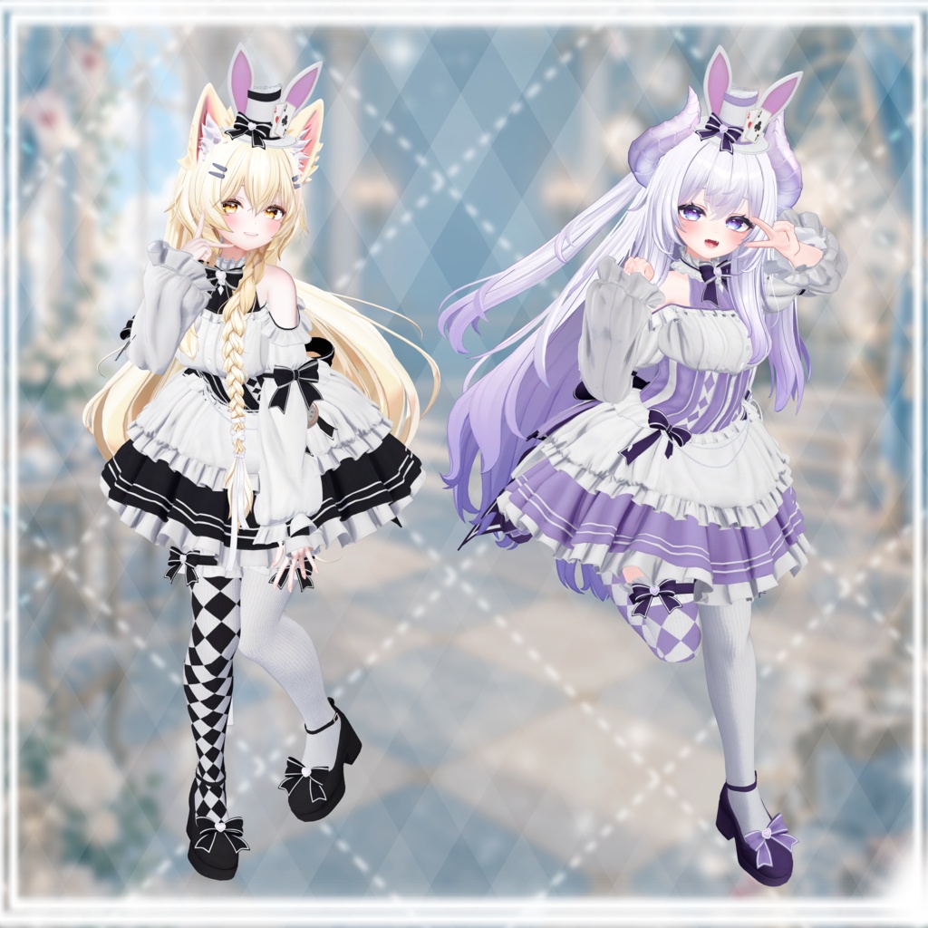 【発売記念セール中】【9アバター対応】DaydreamLapin【VRChat向け衣装】