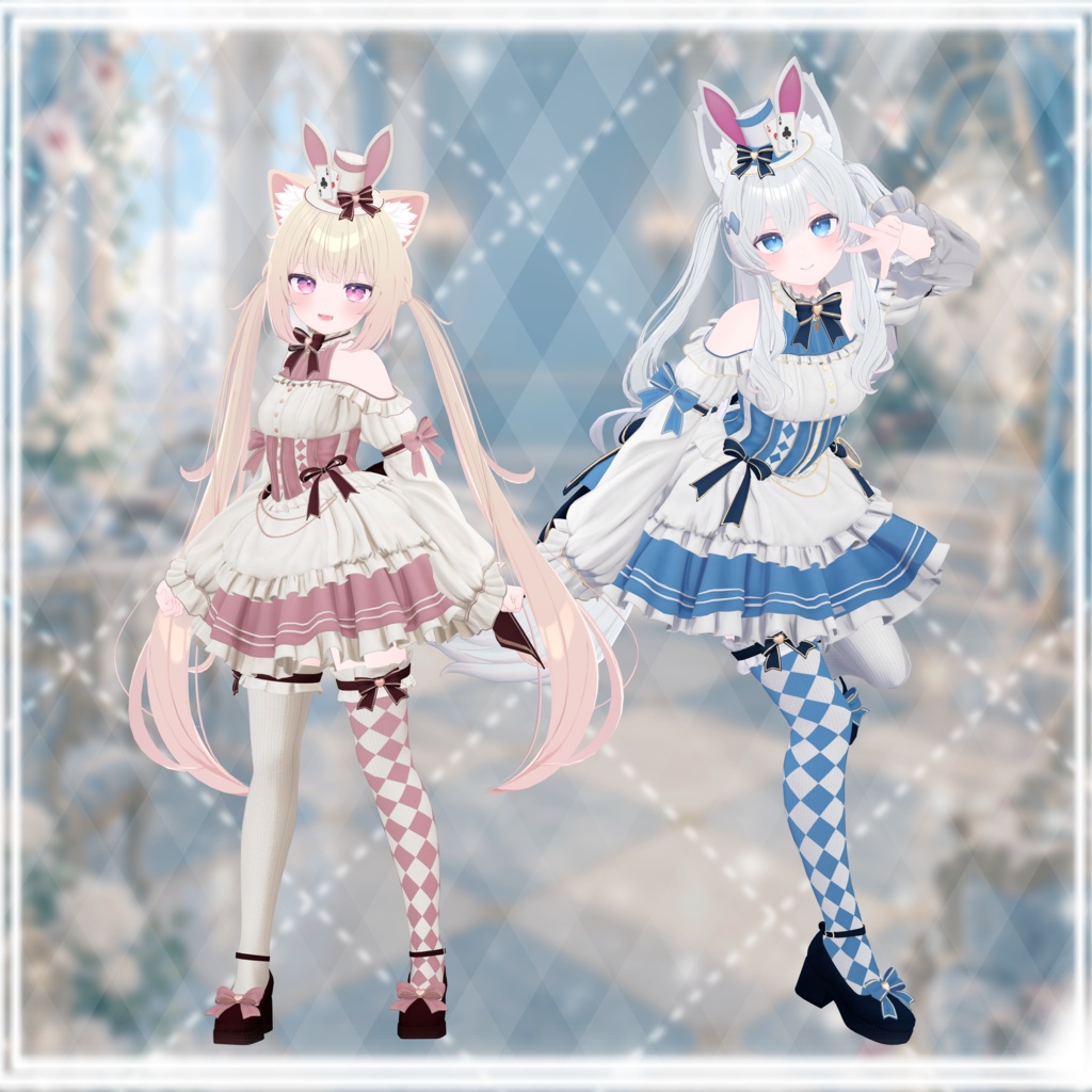 【発売記念セール中】【9アバター対応】DaydreamLapin【VRChat向け衣装】