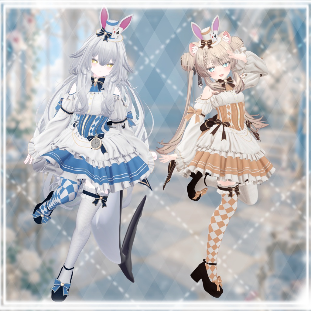 【発売記念セール中】【9アバター対応】DaydreamLapin【VRChat向け衣装】