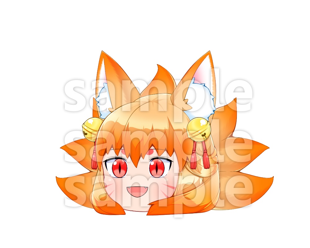 九尾ちゃん 高クオ素材 天夜式ゆっくり立ち絵配布所 Booth店 Booth