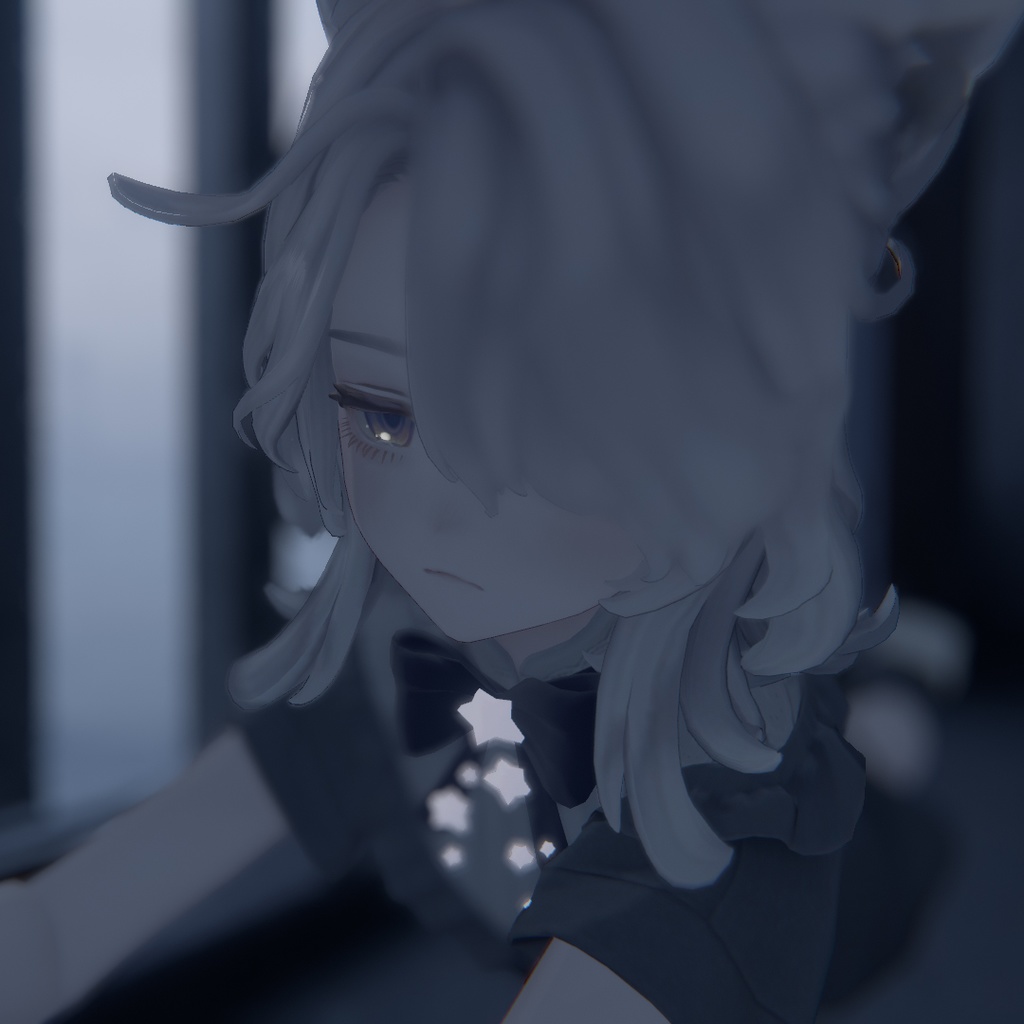 【SALE~4/6】星屑リボンアクセ【カラバリ自由☆VRChat想定】