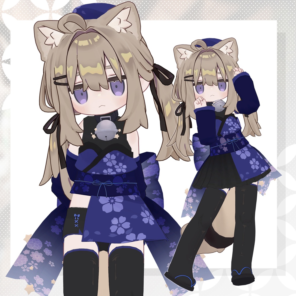 SALE【まめふれんず対応】星鈴和装