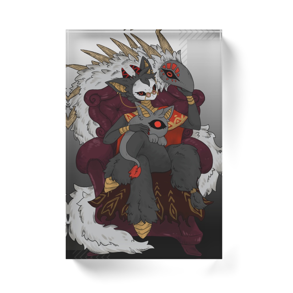 棘瓜ウバラ アクリルブロック