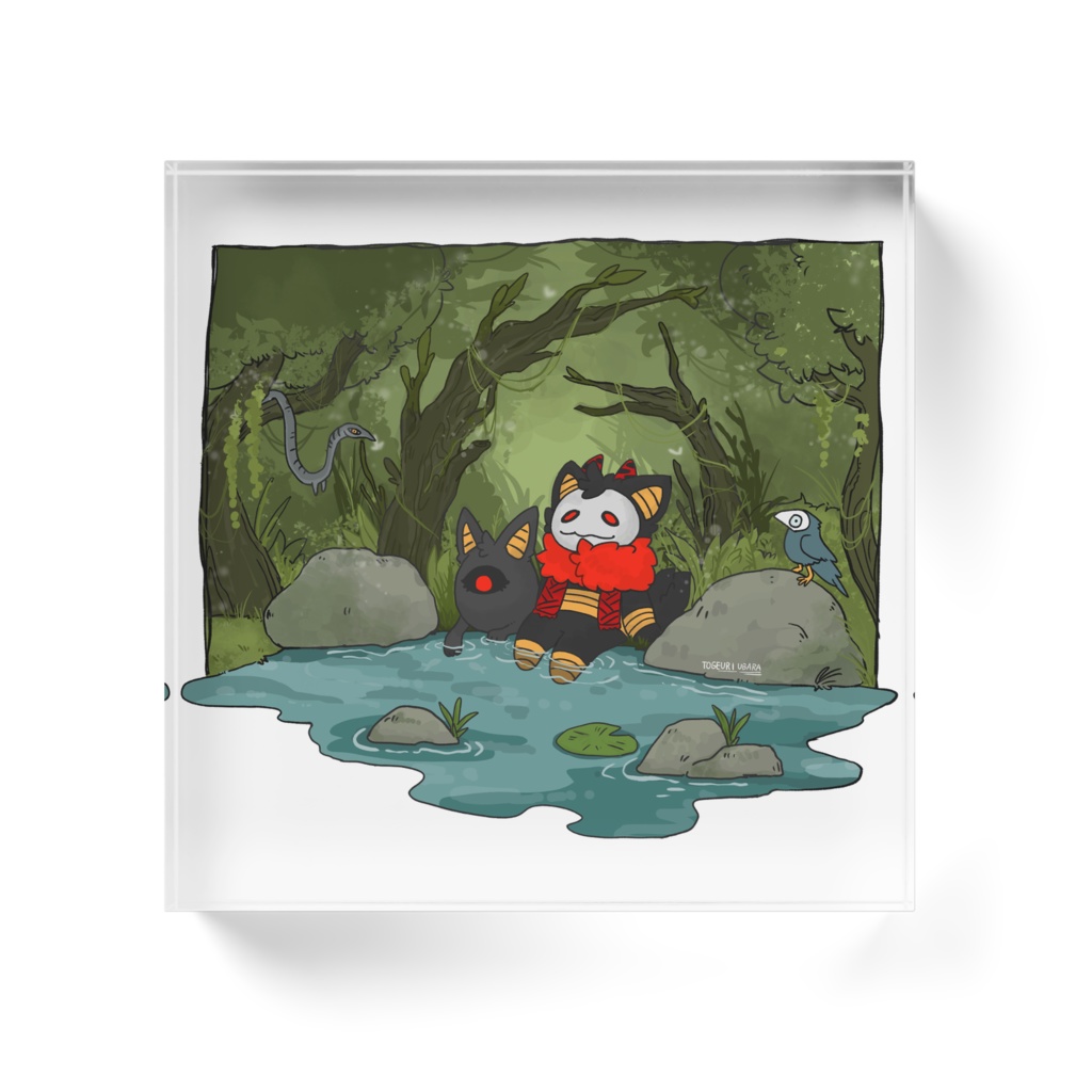 ミニ瓜 アクリルブロック